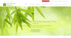 Desktop Screenshot of mygreenhomedesign.com